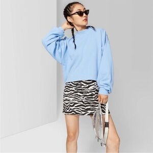 ❤️Wild Fable | Zebra Pencil Mini Skirt